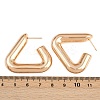 Brass Stud Earrings EJEW-H168-14C-G-5
