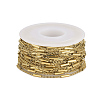 Ion Plating(IP) Handmade 304 Stainless Steel Cable Chains CHS-G003-11G-A-2