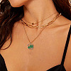 48Pcs 12 Style Alloy Enamel Pendants ENAM-KS0001-07-6