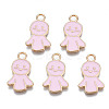 Alloy Enamel Pendants ENAM-Q446-003C-RS-1