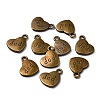 Tibetan Style Alloy Family Charms X-TIBEP-5414-AB-FF-1