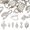 30Pcs 6 Styles Brass Bails KK-ME0002-24-1