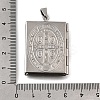 316 Stainless Steel Locket Pendants LS-STAS-C123-03B-P-3