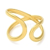 304 Stainless Steel Open Cuff Rings for Women RJEW-Z043-02C-2