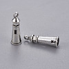 Tibetan Style Alloy Lighthouse Pendants TIBEP-19257-AS-NR-2
