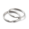 Non-Tarnish 304 Stainless Steel Split Key Rings STAS-Q314-02F-P-2