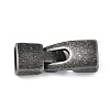 304 Stainless Steel Snap Lock Clasps STAS-A138-01AS-1