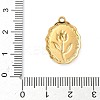 304 Stainless Steel Enamel Pendants STAS-H483-42G-03-3