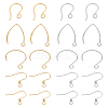 20Pcs 10 Styles 304 Stainless Steel Earring Hooks STAS-LP0001-55-1