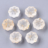 Two Tone Transparent Spray Painted Glass Beads LS-X-GLAA-N035-06A-G07-1