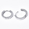 Tarnish Resistant 304 Stainless Steel Huggie Hoop Earrings EJEW-N016-003-3