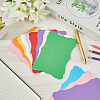 50Pcs 10 Colors DIY Paper Blank Greeting Cards AJEW-CP0010-26A-4