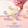 12Pcs 6 Style Transparent Handmade Blown Glass Globe Beads GLAA-PJ0001-03-4