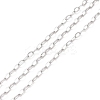 Tarnish Resistant 304 Stainless Steel Cable Chains CHS-C002-03P-02-1