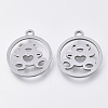 Non-Tarnish 201 Stainless Steel Pendants STAS-S110-057P-1