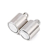 Brass Magnetic Clasps with Loops MC027-NF-2