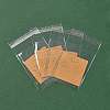 30Pcs Kraft Paper Earring Display Cards with Hanging Hole EDIS-YW0001-05-2
