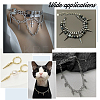 32Pcs 4 Styles 201 Stainless Steel Pendants FIND-UN0016-20-2