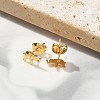 304 Stainless Steel Stud Earrings for Women STAS-Z117-15G-04-3