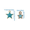 Alloy & Brass Enamel Charm Sets ENAM-TA0001-10-11