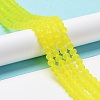 Transparent Glass Beads Strands EGLA-A034-T2mm-MD29-3