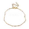 Natural Cultured Freshwater Pearl Beaded Bracelets BJEW-JB09865-1