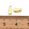 304 Stainless Steel Stamping Blank Tag Charms STAS-F311-04G-02-3