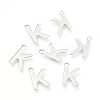 Non-Tarnish 201 Stainless Steel Charms X-STAS-C021-06P-K-1