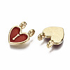 Alloy Enamel Charms ENAM-T012-02I-RS-3