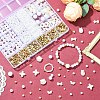 1359Pcs 16 Styles CCB Plastic & ABS Plastic Imitation Pearl Beads KY-YW0002-19-4