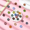 26Pcs 13 Colors Transparent Lampwork Beads LAMP-CJ0002-35-5