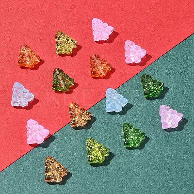 40Pcs Dyed & Heated Glass Beads GLAA-FS0001-88A-1