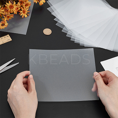 PVC Rectangle Multi Purpose 3D Pen Templates for 3D Printing DIY-WH0010-63-1