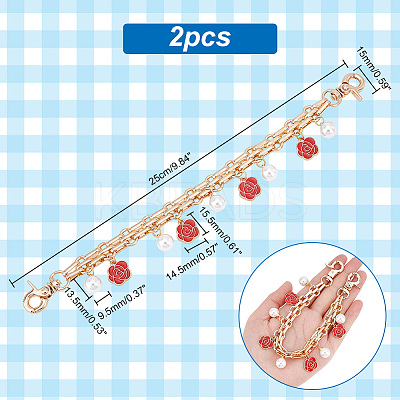 Swivel Clasp Purse Strap Extenders DIY-PH0013-28-1