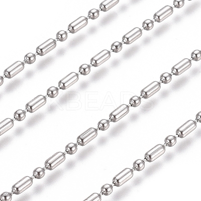 Non-Tarnish 304 Stainless Steel Ball Chains CHS-L024-025F-1