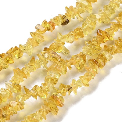 Spray Painted Transparent Glass Beads Strands GLAA-P060-01A-13-1