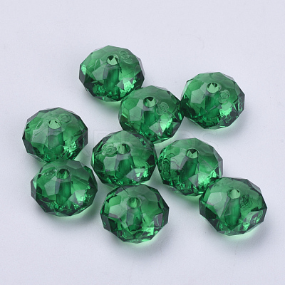 Transparent Acrylic Beads TACR-Q258-8mm-V17-1