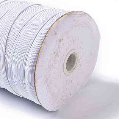 (Defective Closeout Sale: Spool was Yellowing) Flat Braided Elastic Rope Cord EC-XCP0001-27A-1
