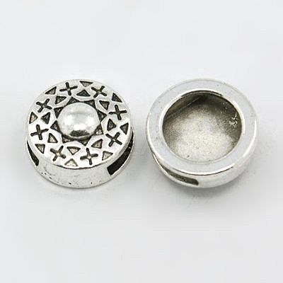 Tibetan Style Slide Charms TIBEB-LF9767Y-LF-1