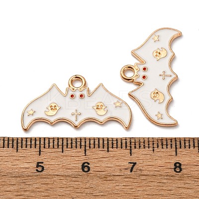 Halloween Alloy Enamel Pendants FIND-I056-01B-G-1