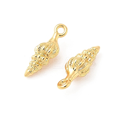 SHEGRACE Brass Shell Shape Charms XGR0170G-107G-1