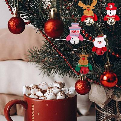 8Pcs Christmas Bells JX064A-1