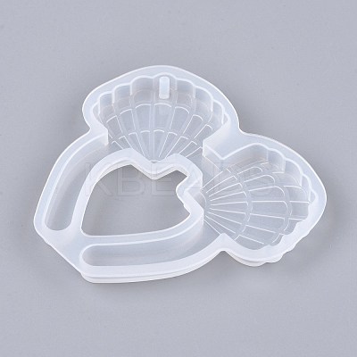 Scallop Shape Pendant Silicone Molds DIY-I036-21-1