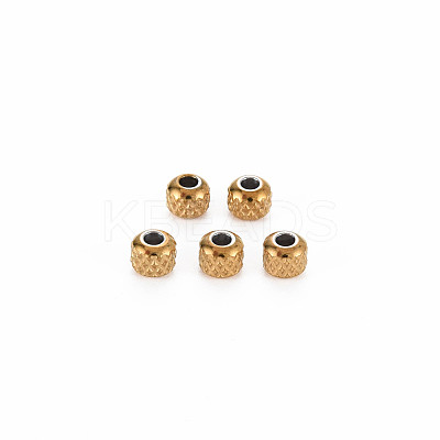201 Stainless Steel Beads STAS-N088-37A-01G-1