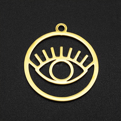 201 Stainless Steel Pendants STAS-N090-LA005-2-1