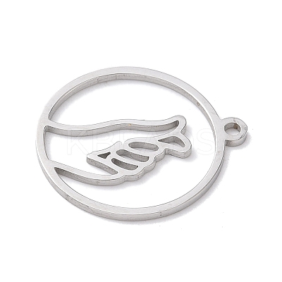 304 Stainless Steel Pendants STAS-Z131-01C-P-1