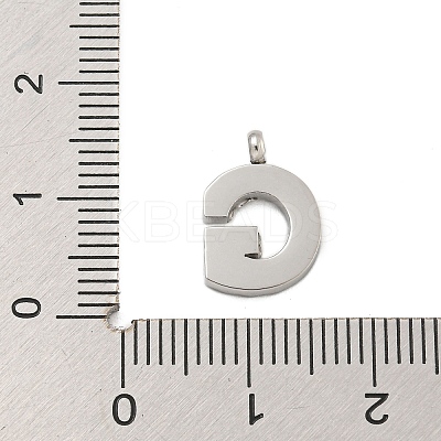 304 Stainless Steel Charms STAS-G345-01P-G-1