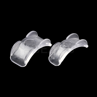 8Pcs 8 Sizes Plastic Invisible Ring Size Adjuster TOOL-K011-01-1