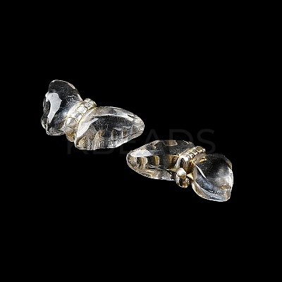 Plating Transparent Acrylic Beads OACR-G016-12-1