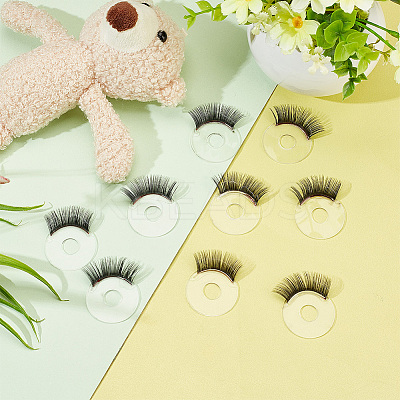 20Pcs Acrylic Doll Eyelashes DOLL-PH0001-39A-1